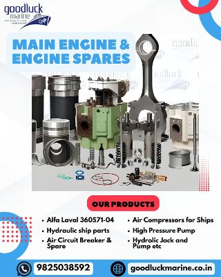 Main Engine & Engine Spares | Reliable Marine Supply Solutions